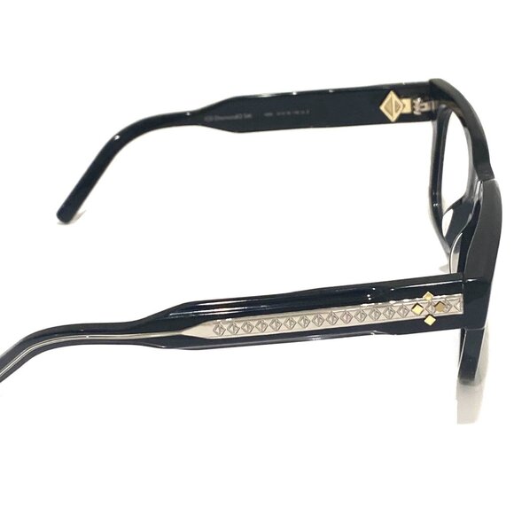 DIOR CD DiamondO S4I Black Rectangle Glasses Model: CD DiamondO S4I_1000 - Picture 5 of 8